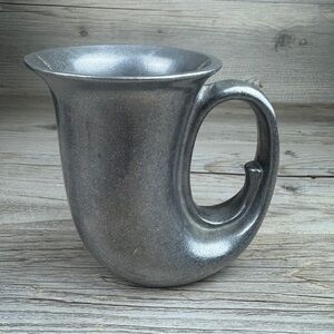 Wilton Armetale USA Peter French Horn Mug Stein Cup Vintage